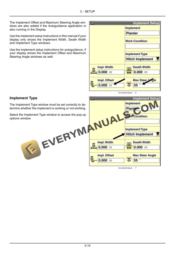 Case AFS Pro 600, AFS Pro 700, AFS Field Performer Large Tractors Trip Computer Software Operating Guide 47369333-3