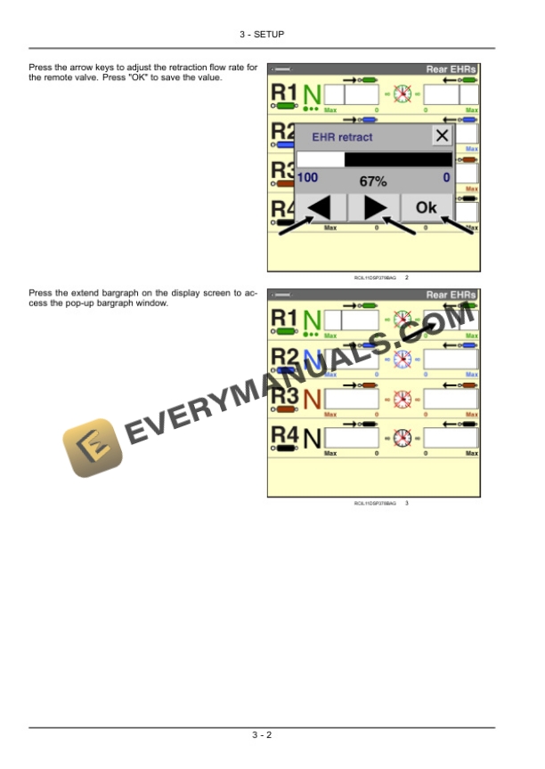 Case AFS Pro 600, AFS Pro 700, AFS Field Performer Medium Tractors Trip Computer Software Operating Guide 84541554-2