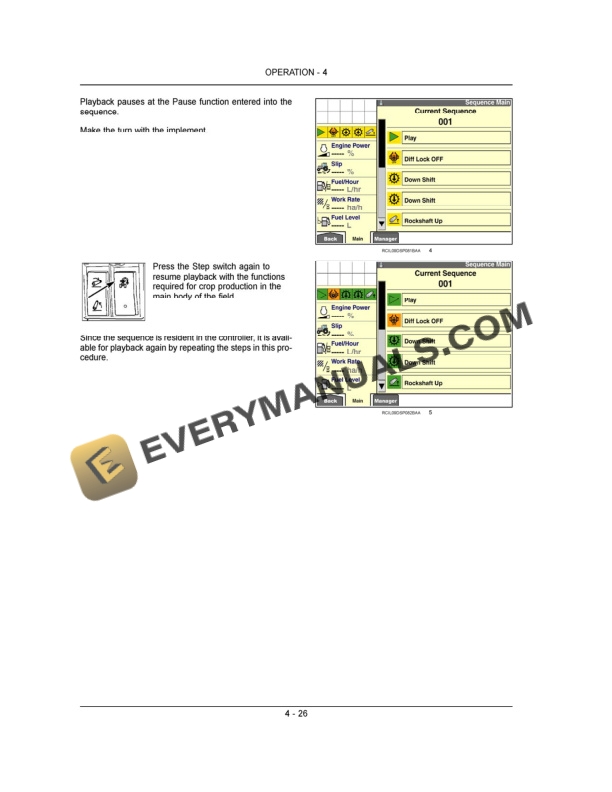 Case ASF Field Performer Software For AFS Pro 600 Display Operator Manual 84246752-5