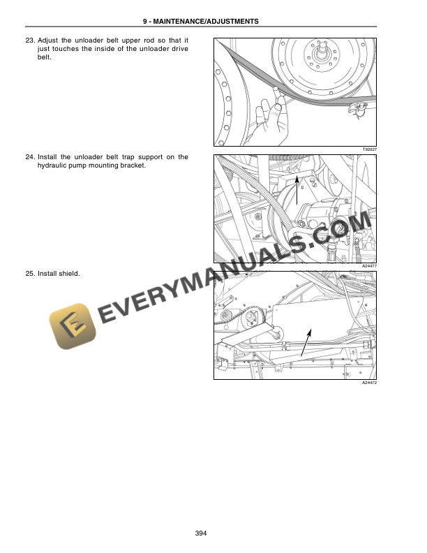 Case Axial-Flow 5088, 6088, 7088 Combine Operator Manual 87479245-5