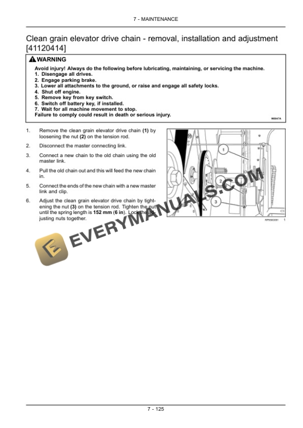 Case Axial-Flow 5130, 6130, 7130 Combine Operator Manual 84414174PRELIM-DRAFT-5