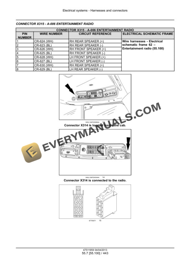 Case Axial-Flow 5130, 6130, 7130 Combine Service Manual 47511959 PDF 5 Case Axial-Flow 5130, 6130, 7130 Combine Service Manual 47511959 PDF - Image 3