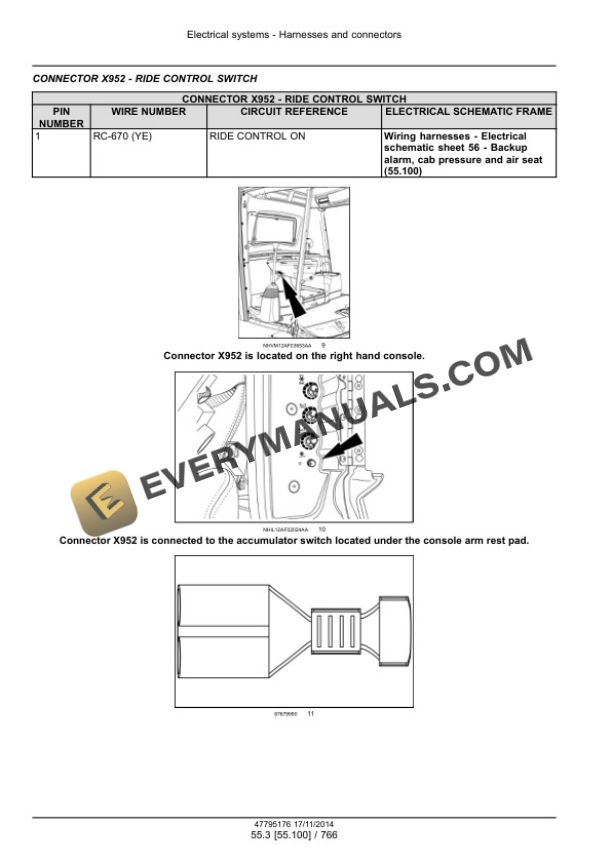 Case Axial-Flow 5140, 6140, 7140 Tier 2 Combine Service Manual 47795176 PDF 5 Case Axial-Flow 5140, 6140, 7140 Tier 2 Combine Service Manual 47795176 PDF - Image 3
