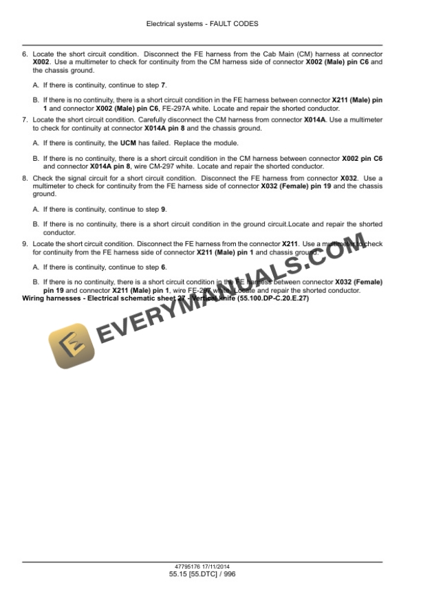 Case Axial-Flow 5140, 6140, 7140 Tier 2 Combine Service Manual 47795176 PDF 7 Case Axial-Flow 5140, 6140, 7140 Tier 2 Combine Service Manual 47795176 PDF - Image 5