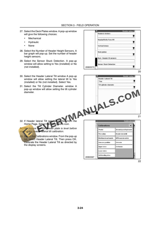 Case Axial-Flow 7120, 8120, 9120 Combine Operator Manual 87753941-3