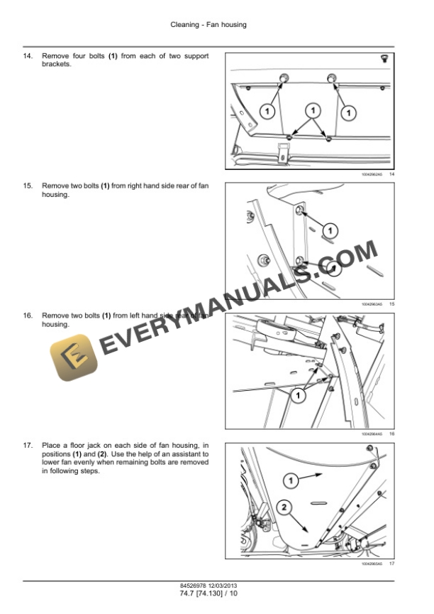 Case Axial-Flow 7120, 8120, 9120 Combine Service Manual 47471655 PDF 7 Case Axial-Flow 7120, 8120, 9120 Combine Service Manual 47471655 PDF - Image 5