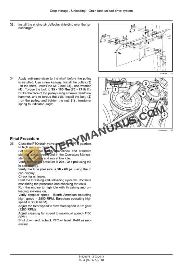 Case Axial-Flow 7120, 8120, 9120 Combine Service Manual 47471656 PDF 5 Case Axial-Flow 7120, 8120, 9120 Combine Service Manual 47471656 PDF - Image 3