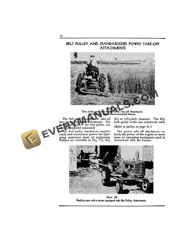 Case B-Series Farmall Tractor Operator Manual 1008034R4-4