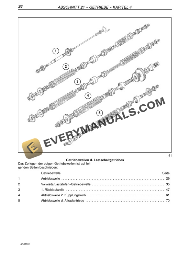 Case Backhoe Loader 580SR, 590SR, 695SM, 695SR Repair Manual 9-91462 GE-2