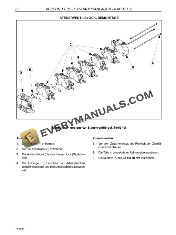 Case Backhoe Loader 580SR, 590SR, 695SM, 695SR Repair Manual 9-91462 GE-4