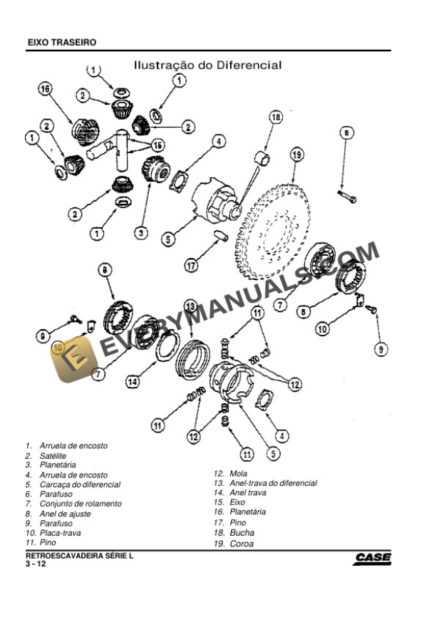 Case Backhoe Loader Series L Service Training 311625380 ES-2
