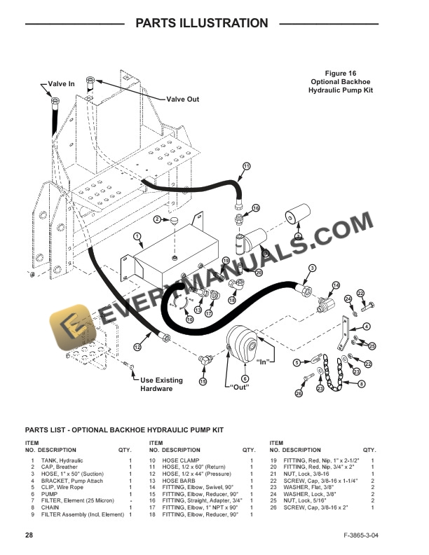 Case BHX1114 Backhoe for DX48, DX55 Tractor Operator Manual 87042343-5