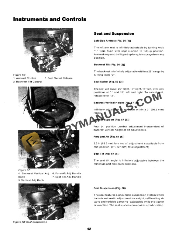 Case CA, CU Industrial Tractor Operator Manual 37-103-3