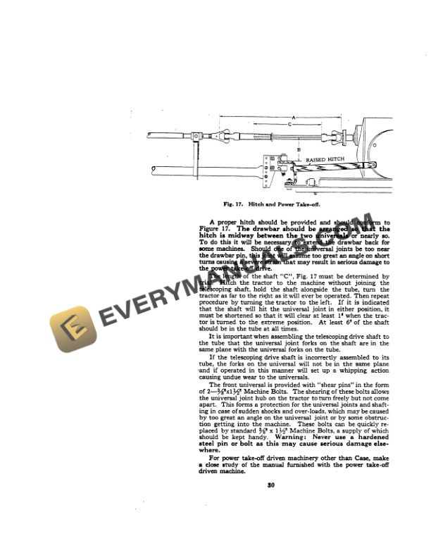 Case CC Tractor Operator Manual 5259 PDF 5 Case CC Tractor Operator Manual 5259 PDF - Image 3