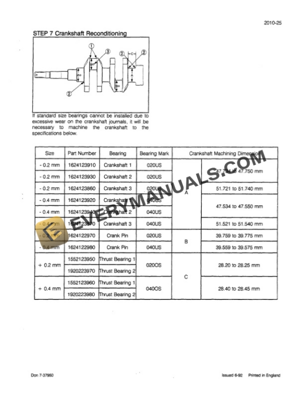 Case CK25, CK28 Crawler Excavator Service Manual 7-37912GB-2