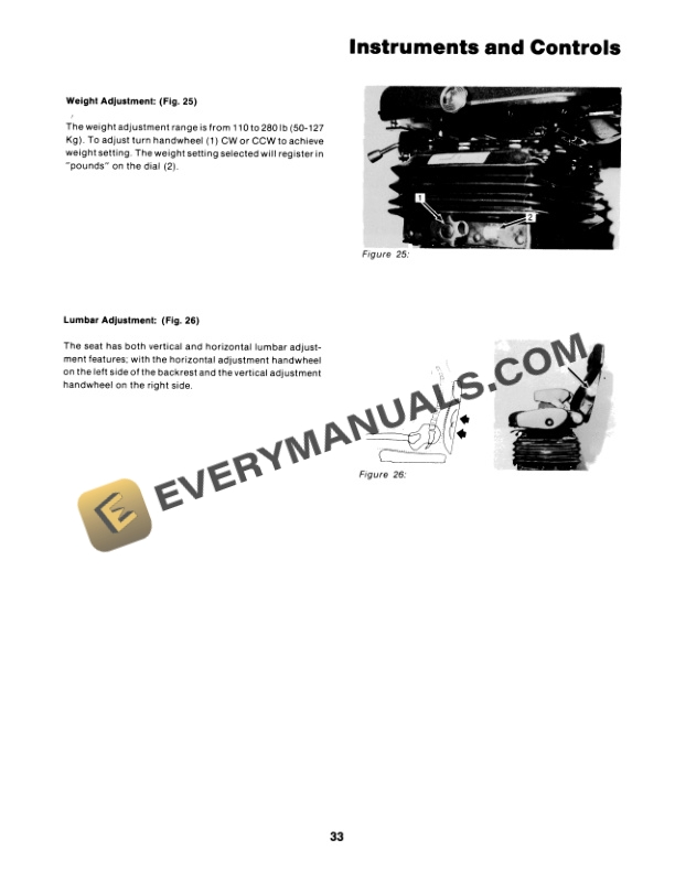 Case CM, KM, SM Tractor Operator Manual 37-123R1-3