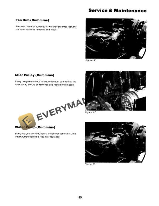 Case CM, KM, SM Tractor Operator Manual 37-123R1-5