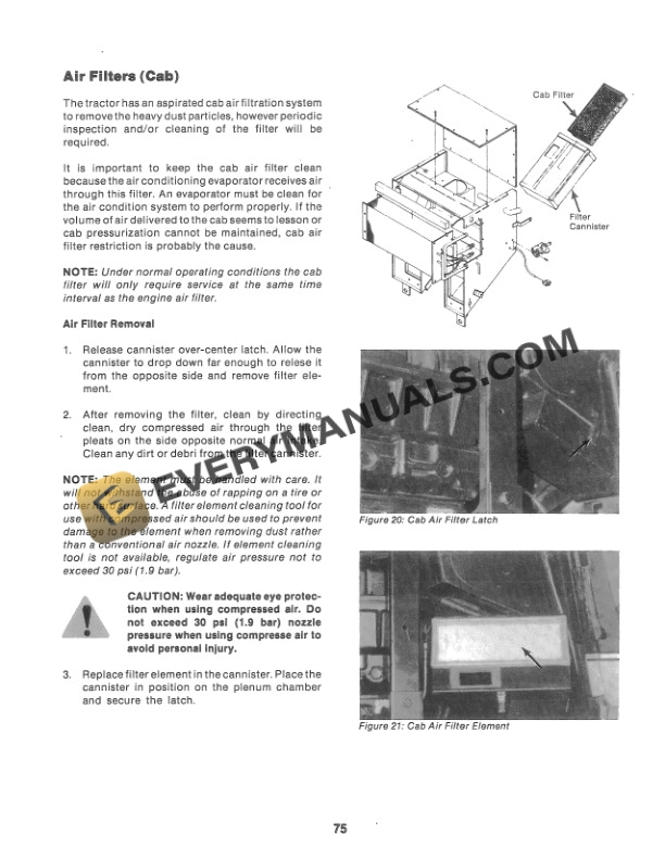 Case Cougar CR-KR 1000 Series Operator Manual 37-142-4