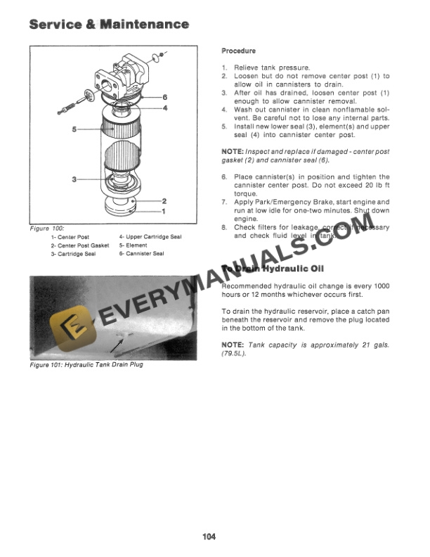 Case Cougar CR-KR 1000 Series Operator Manual 37-142-5