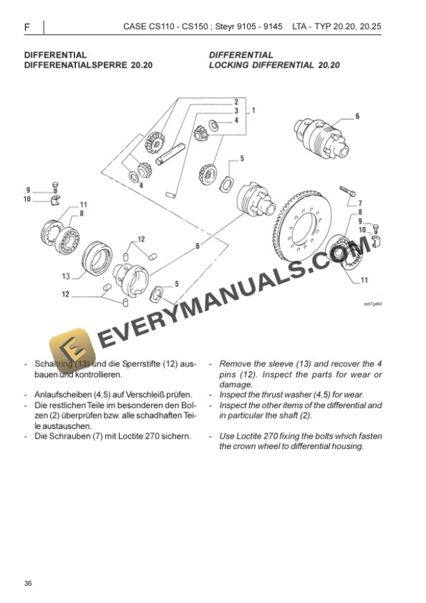 Case CS100, CS110, CS120. CS130, CS150 Tractor Service Training Manual 7-71773 NO PDF 5 Case CS100, CS110, CS120. CS130, CS150 Tractor Service Training Manual 7-71773 NO-3