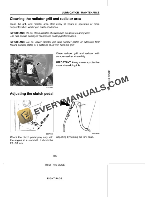 Case CS52, CS52a, CS63, CS63a Multitrac Operator Manual 6-27510 PDF 7 Case CS52, CS52a, CS63, CS63a Multitrac Operator Manual 6-27510 PDF - Image 5