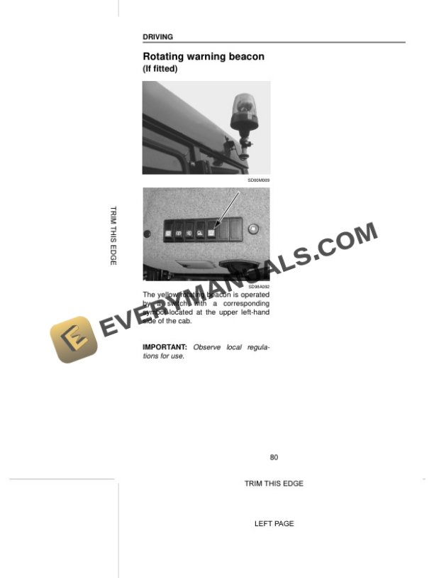 Case CS68, CS68a, CS75a Multitrac Operator Manual 6-25510 PDF 5 Case CS68, CS68a, CS75a Multitrac Operator Manual 6-25510 PDF - Image 3