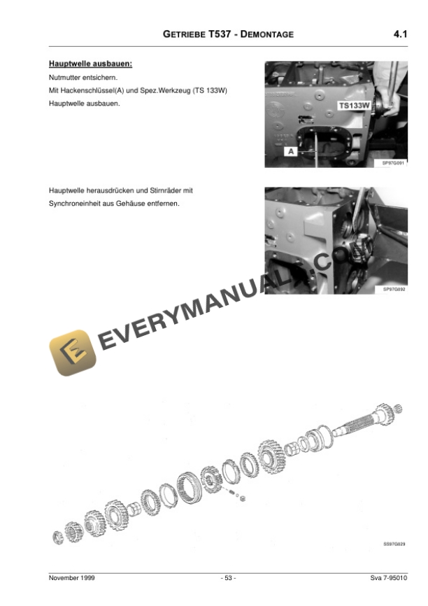 Case CS68, CS75 Tractor Service Training Manual 7-95040 DE PDF 7 Case CS68, CS75 Tractor Service Training Manual 7-95040 DE-5