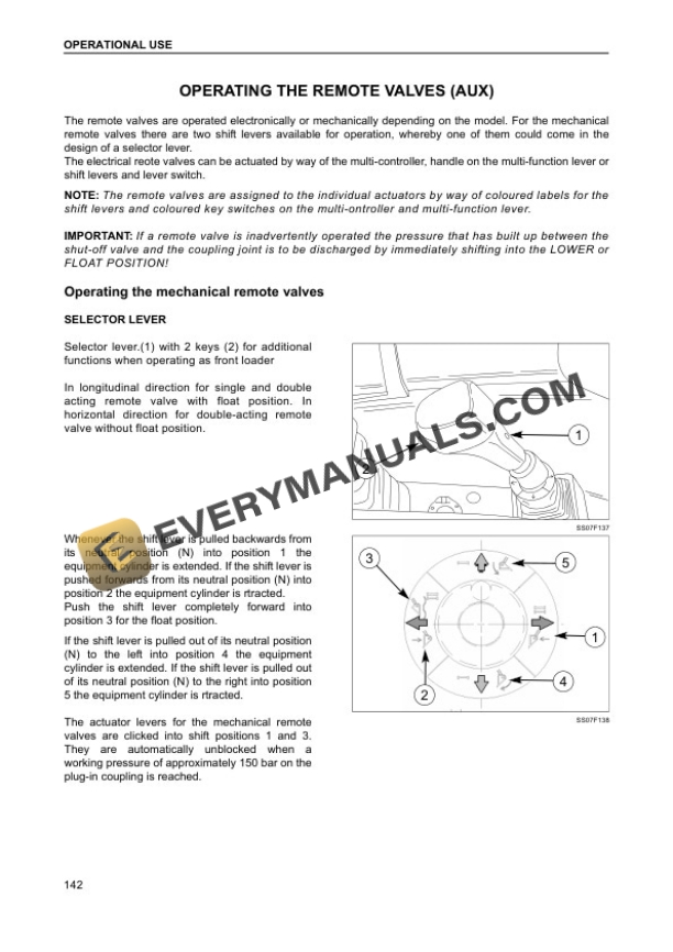 Case CS85 Pro, CS95 Pro, CS105 Pro Tractor Operator Manual 87717983-4