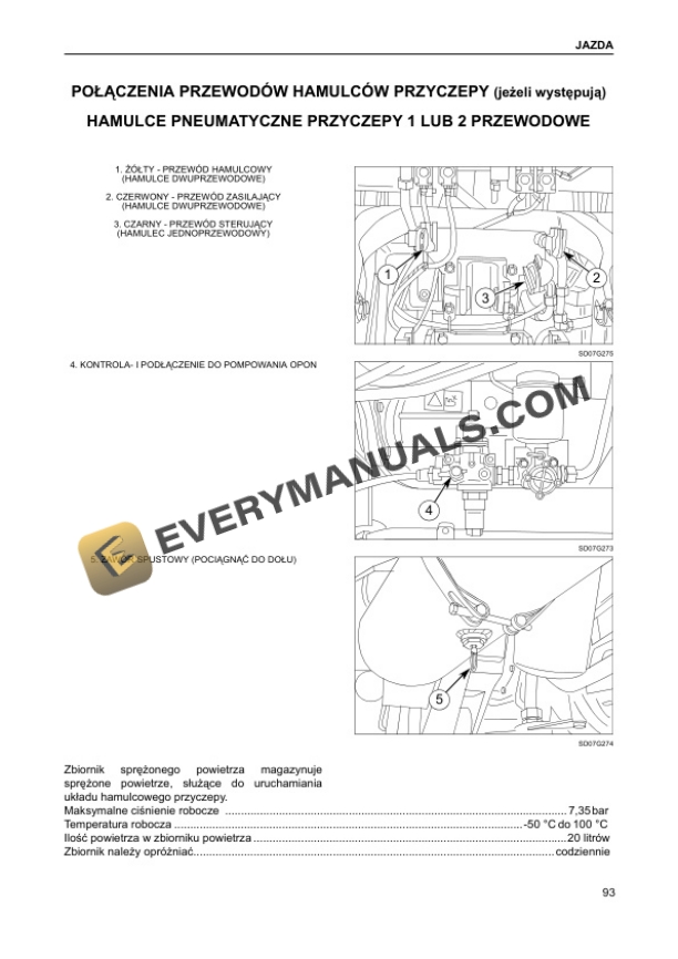 Case CS85 Pro, CS95 Pro, CS105 Pro Tractor User Manual 87717989 PL-3
