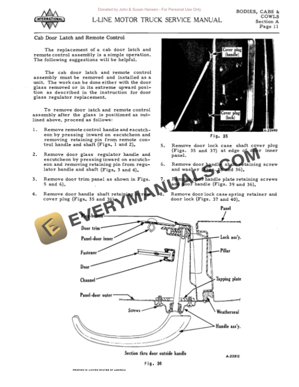 Case CTS-11 For L-Line Truck And CTS Service Manual PDF 4 Case CTS-11 For L-Line Truck And CTS Service Manual PDF - Image 2