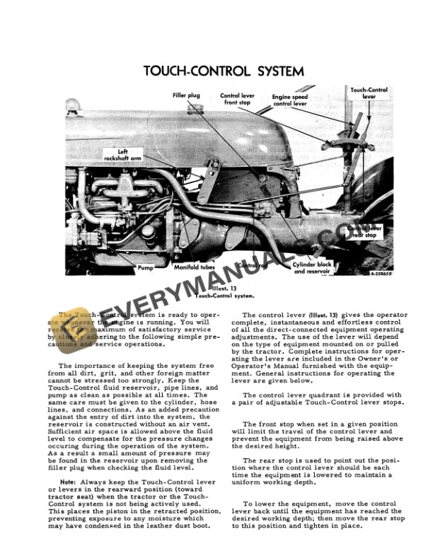 Case Cub, Cub Lo-Boy Tractor Operator Manual 1014488R8 PDF 4 Case Cub, Cub Lo-Boy Tractor Operator Manual 1014488R8 PDF - Image 2