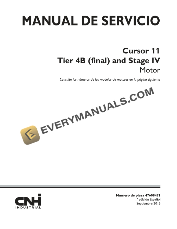 case cursor 11 tier 4b final and stage iv motor service manual 47608471 es 1