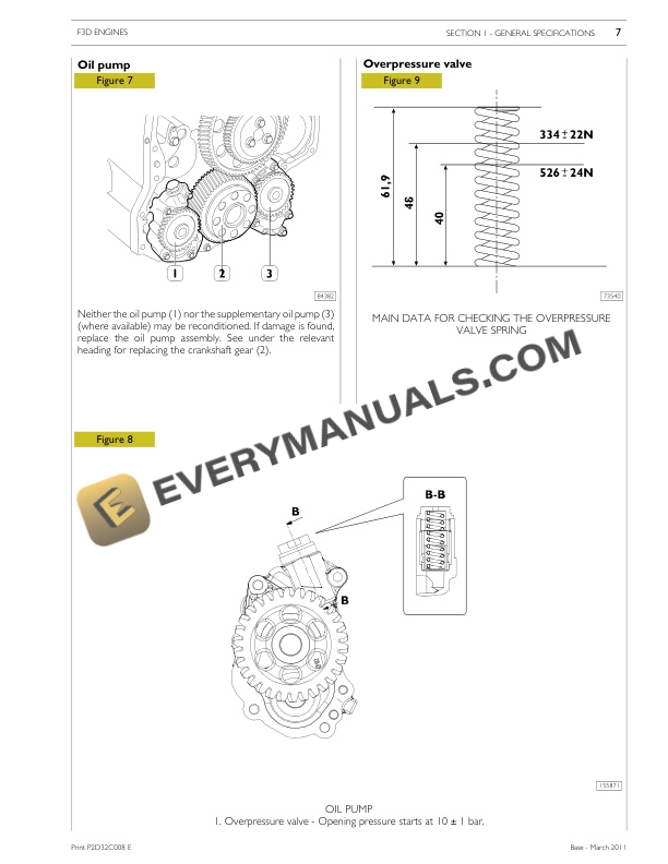 Case Cursor 13 Tier 4a Two Stage Turbocharger Engine Service Manual 84474501-2