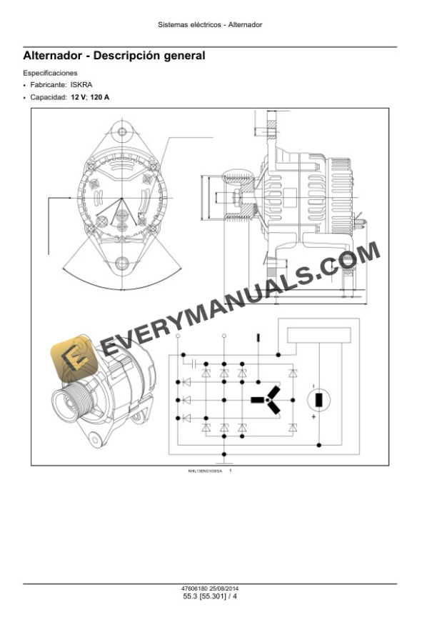 Case Cursor 9 Tier 4B (Final) Motor Service Manual 47606180 ES-5