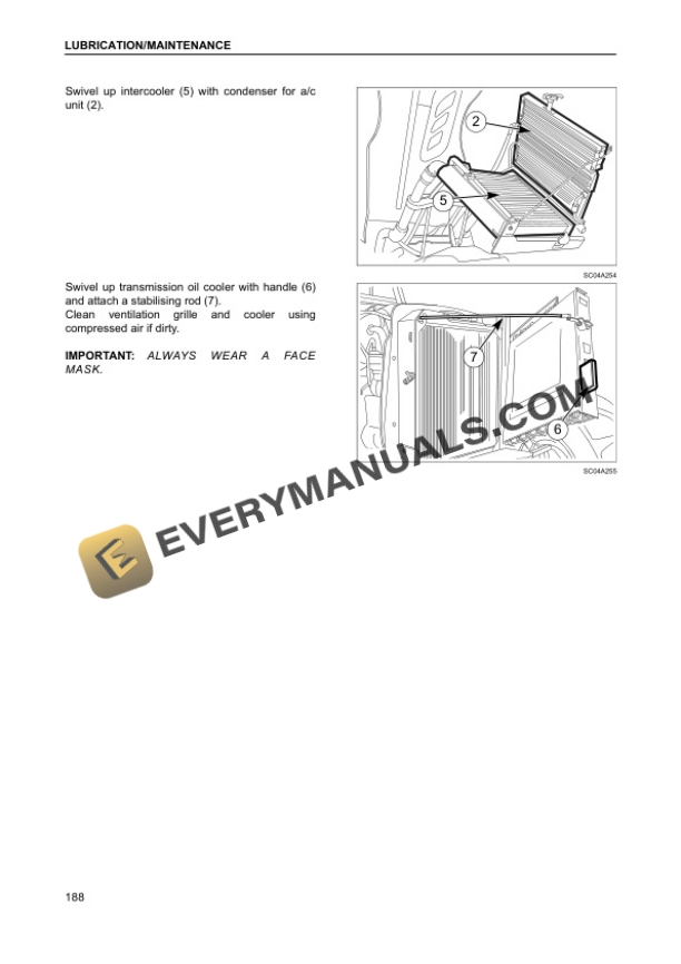Case CVX 140, CVX 150, CVX 160, CVX 175, CVX 195 Tractor Operator Manual 87532337 GE-5