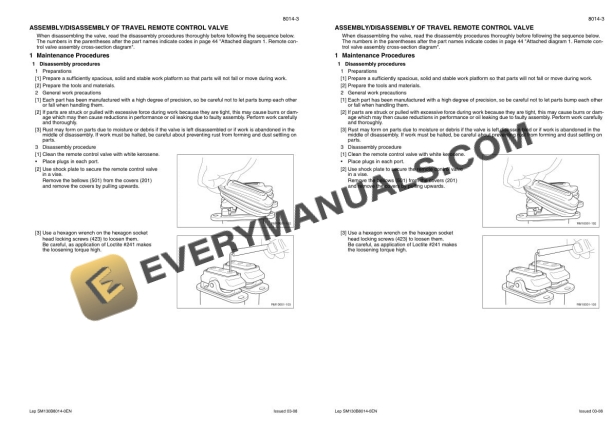 Case CX130B Crawler Excavator Service Manual 7-27691-5