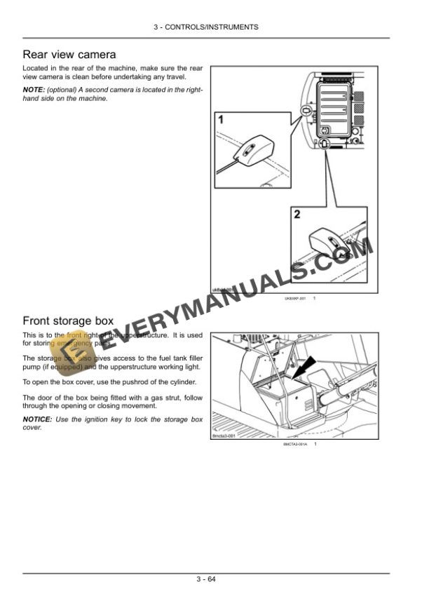 Case CX130C Tier 4 Crawler Excavator Operator Manual 84604519-3