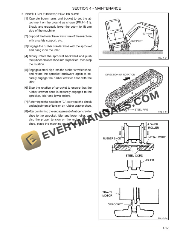 Case CX14 Mini-Excavator Operator Manual 6-37900NA-4
