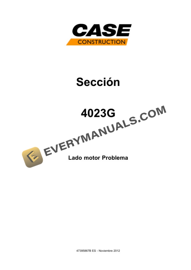 Case CX145C SR Crawler Excavator Service Manual 47395867B ES-3
