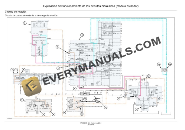 Case CX145C SR Crawler Excavator Service Manual 47395867B ES-5