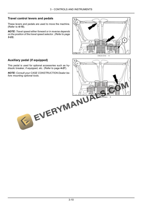 Case CX160C Crawler Excavator Operator Manual 47791878-2