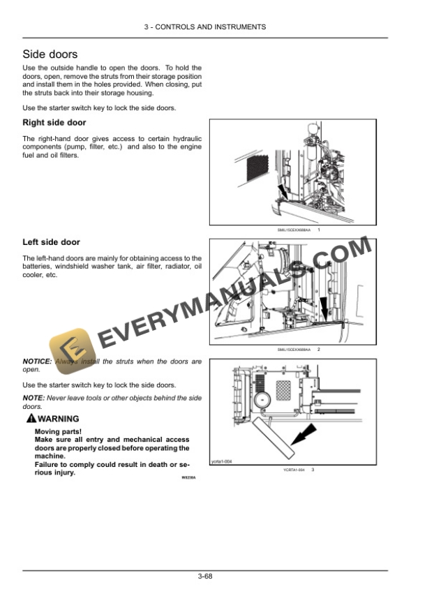Case CX160C Crawler Excavator Operator Manual 47791878-3