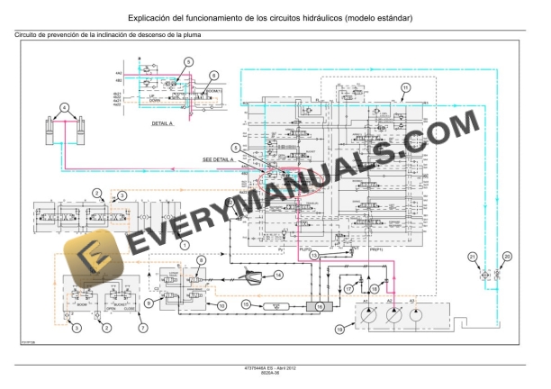 Case CX160C, CX180C Tier 4 Crawler Excavator Service Manual 47375446A ES-5