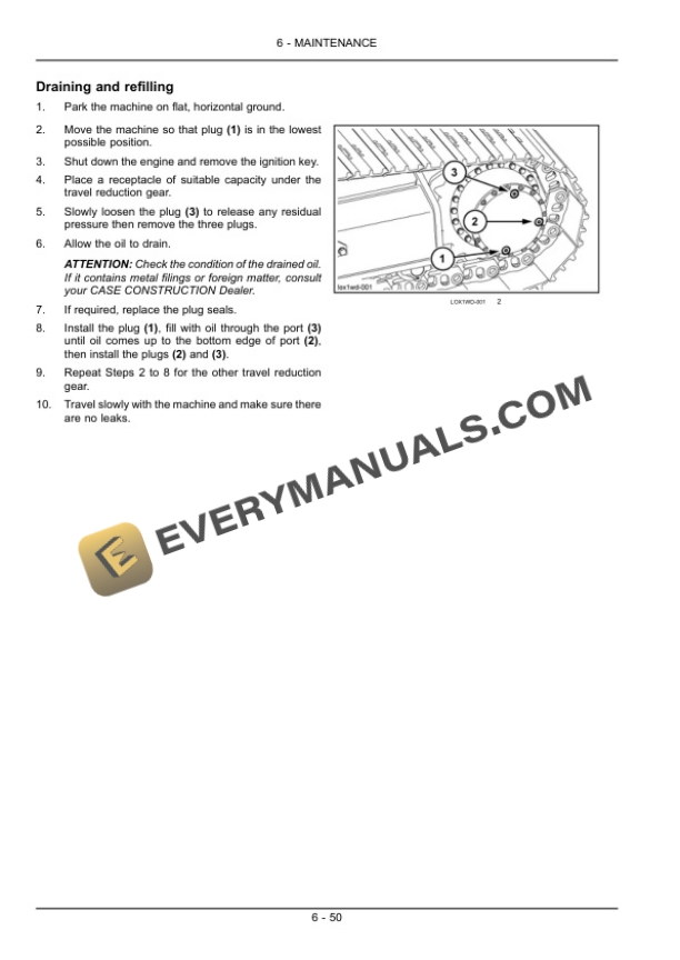Case CX160C Tier 4 Crawler Excavator Operator Manual 47361637-5