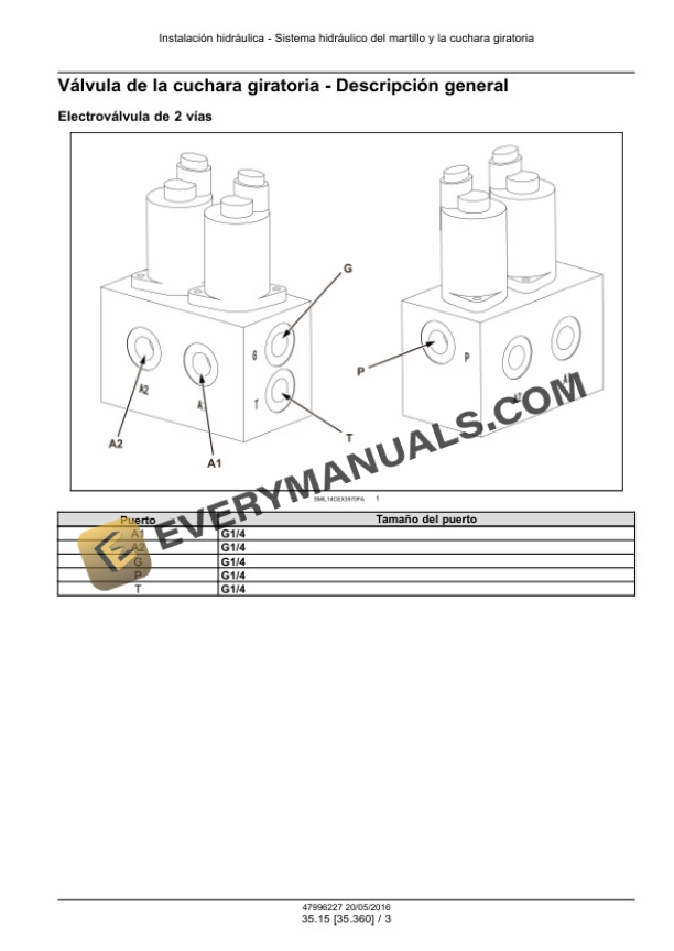 Case CX160D, CX180D Crawler Excavator Service Manual 47996227 ES PDF 5 Case CX160D, CX180D Crawler Excavator Service Manual 47996227 ES PDF - Image 3