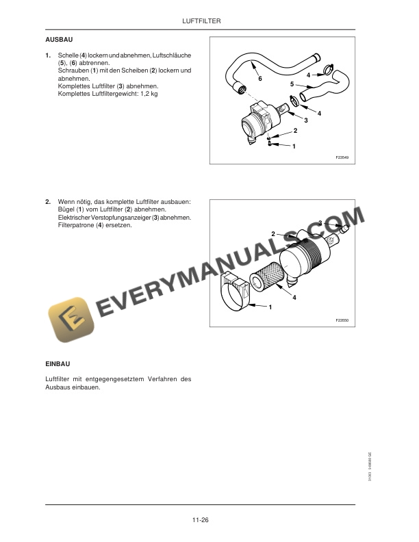 Case CX16B, CX18B Mini Excavator Workshop Manual 9-88680 GE-3