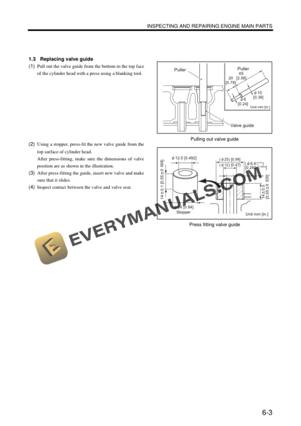Case CX17B Mini Excavator Service Manual 84345206-5
