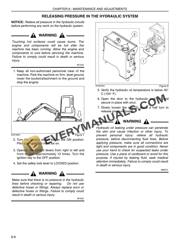 Case CX17B Tier 4 Hydraulic Excavator Operator Manual S2PU00014ZE01-4