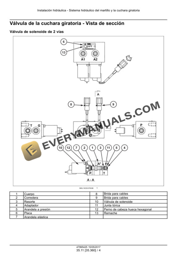 Case CX180C Crawler Excavator Service Manual 47995425 ES-3