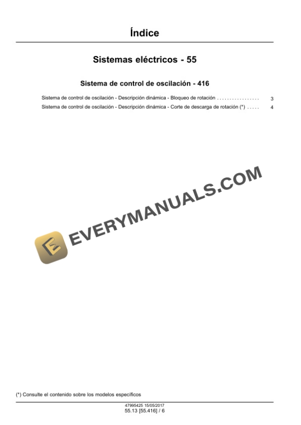 Case CX180C Crawler Excavator Service Manual 47995425 ES-5